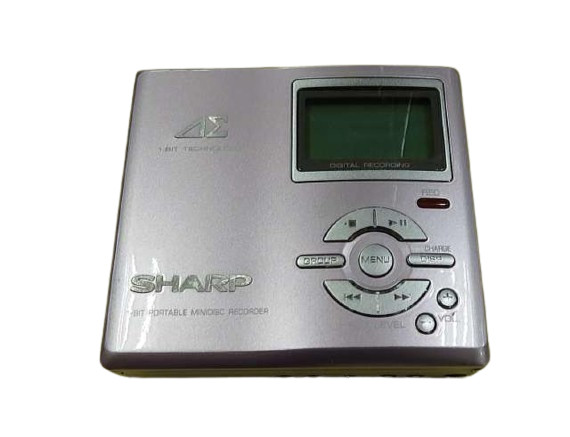 SHARP MD-DR7 Portable MD Player Pink Good