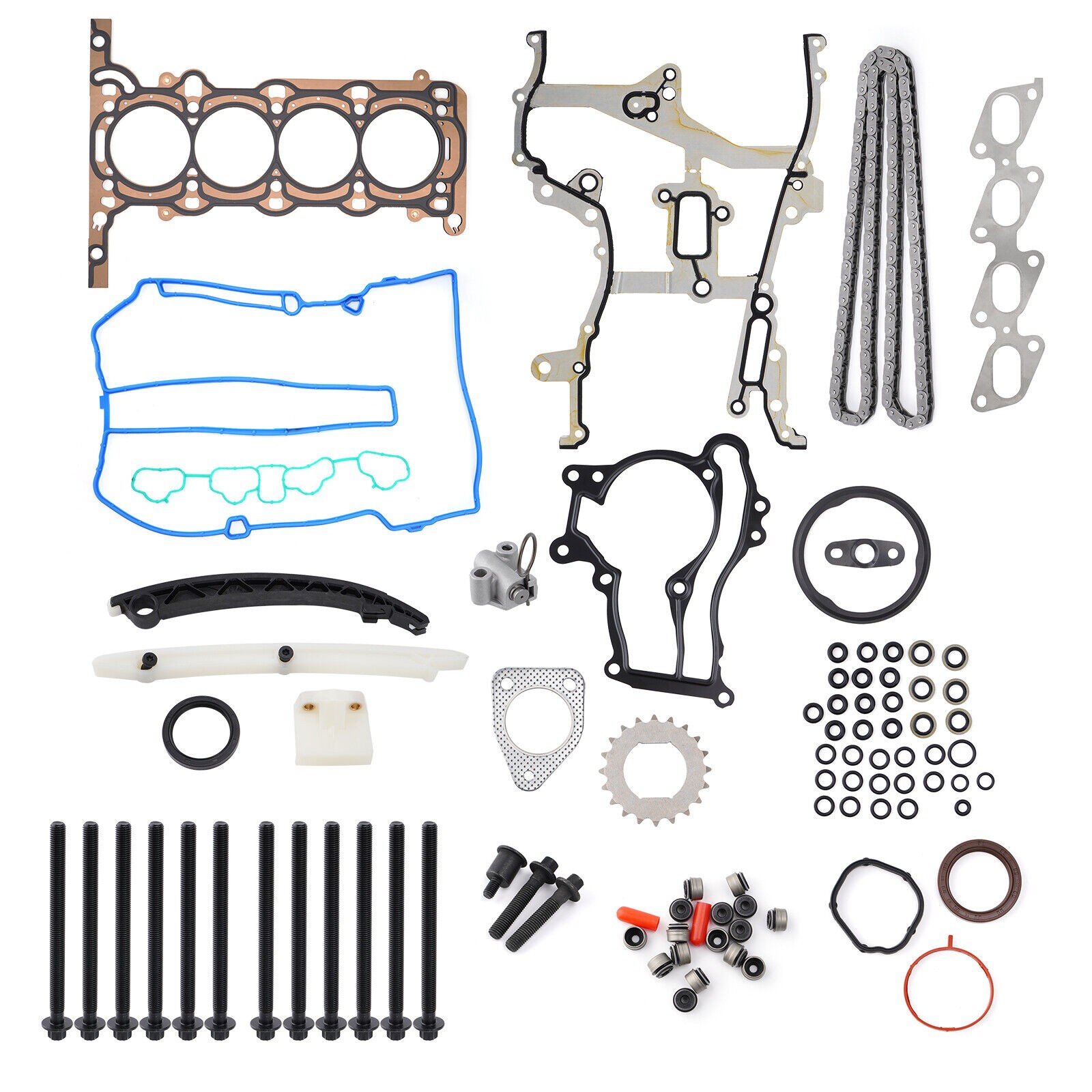 Timing Chain Head Gasket Oil Pump Kit for 2011-2016 Chevy Sonic Cruze Buick 1.4L
