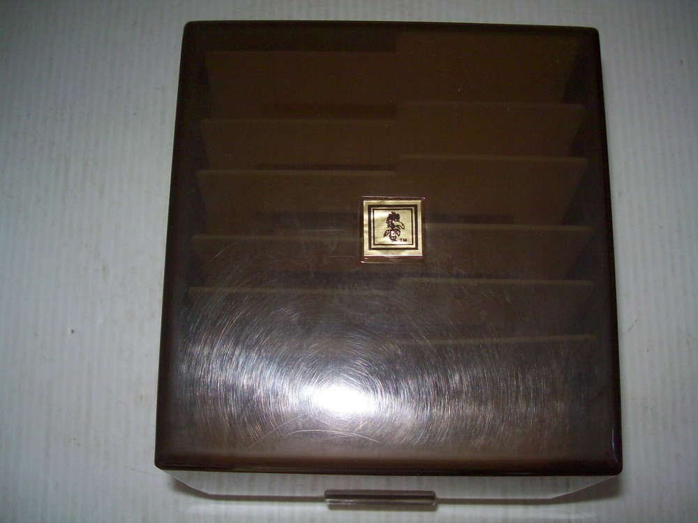 Vintage Computermate Computer Storage Floppy Disk Organizer CM-300 VGUC