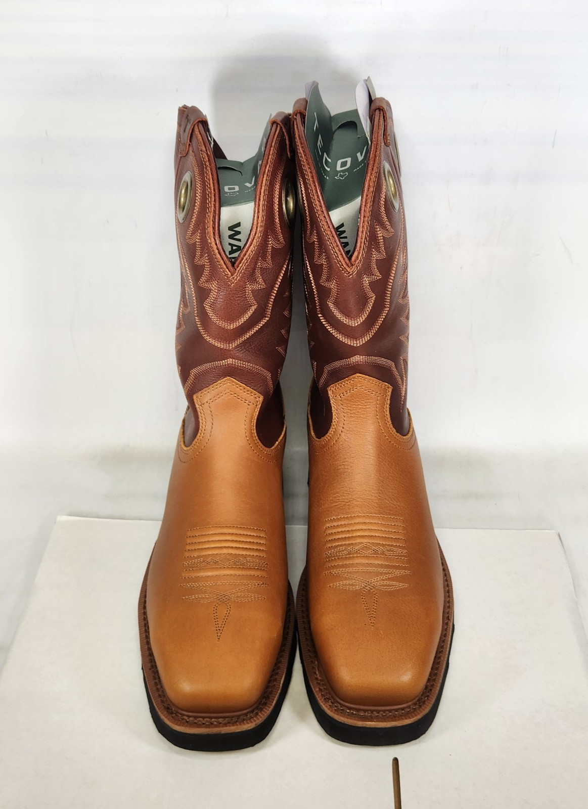 Size 10.5 WIDE - Tecovas The Longhaul Waterproof Square Toe 11" - COMP TOE