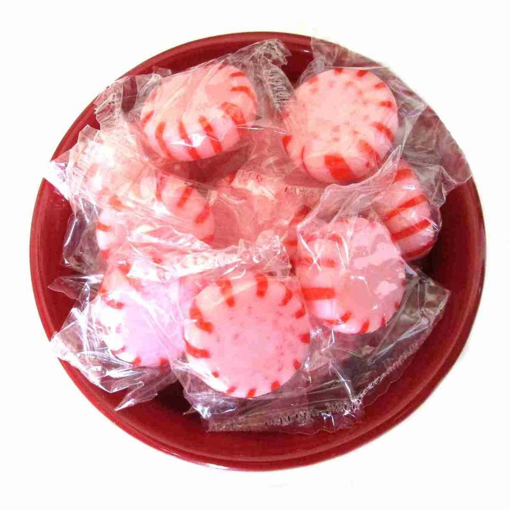 Cinnamon Starlight Mints Bulk Wrapped Candy 2 Lbs. Starlite Mints Menta