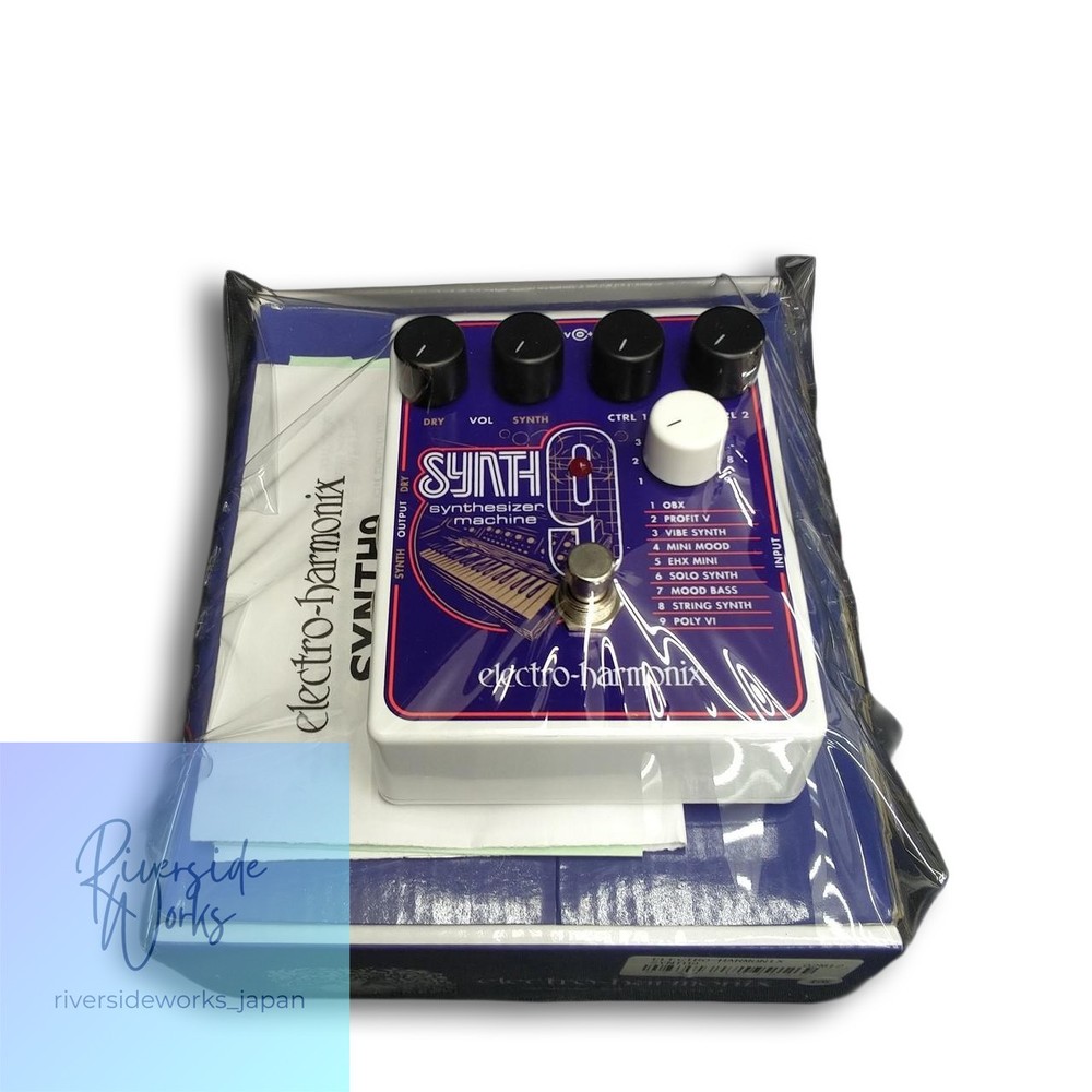 Electro-Harmonix Synth9 Synthesizer Effect Pedal for Guitar JP