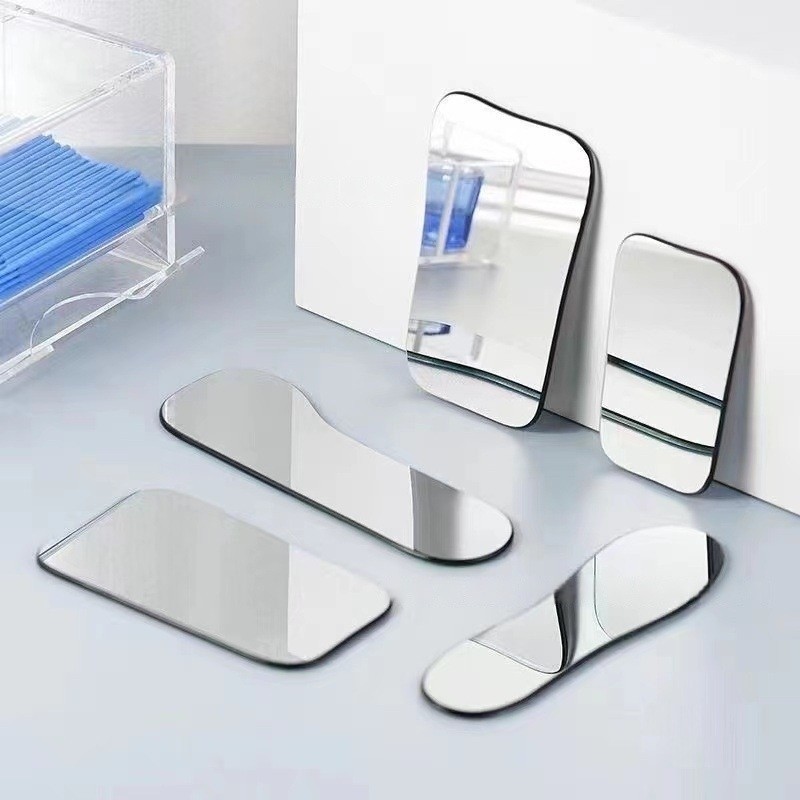 1 set Glass Dental Orthodontic Photo Mirrors Intraoral Mouth Mirror Reflector