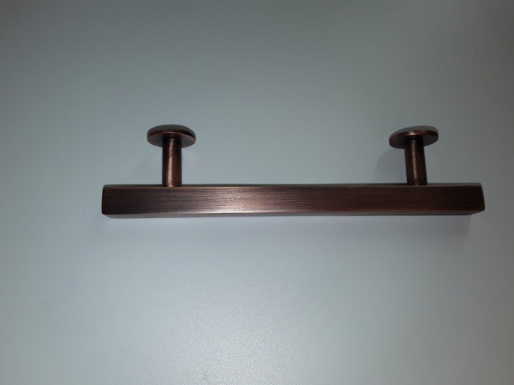 8" DIEHI ADJUSTABLE BRASS CABINET PULL-ANTIQUE COPPA