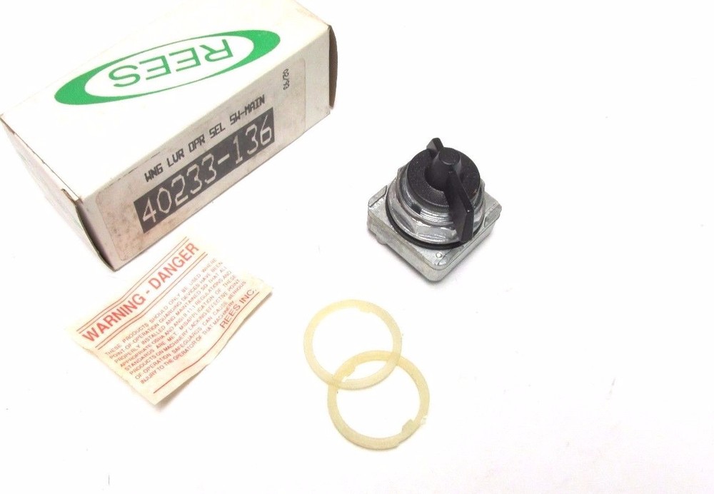 * NIB... REES Operator Selector Switch-Main Cat# 40233-136 .. WP-153