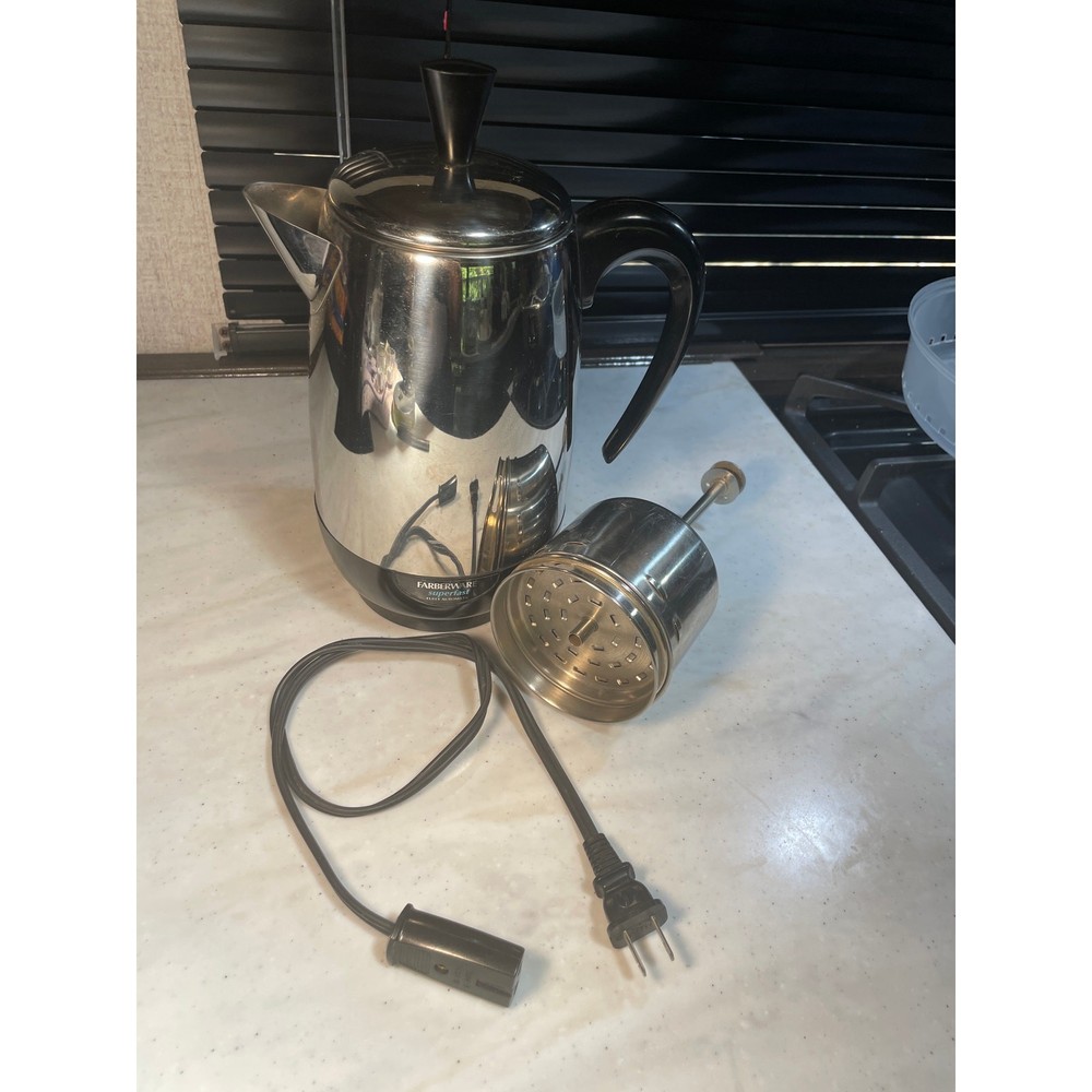 MCM Style Farberware Superfast Fully Automatic Coffee Maker