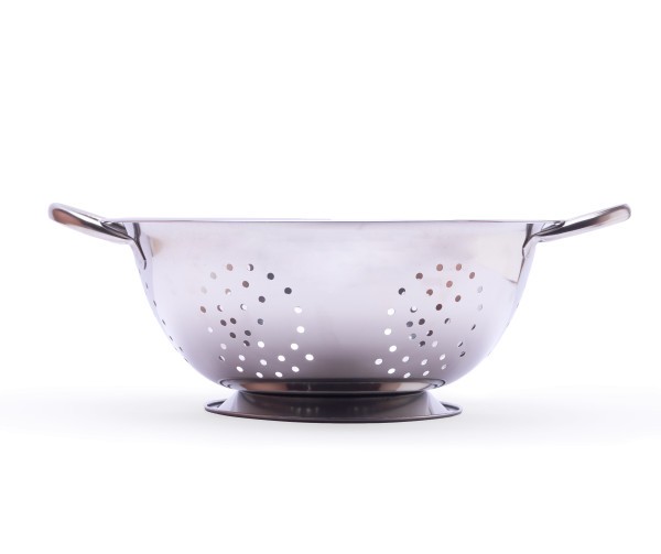 Amco 3-Piece Stainless Steel Colander Set - 1.5, 3, 5 Quart