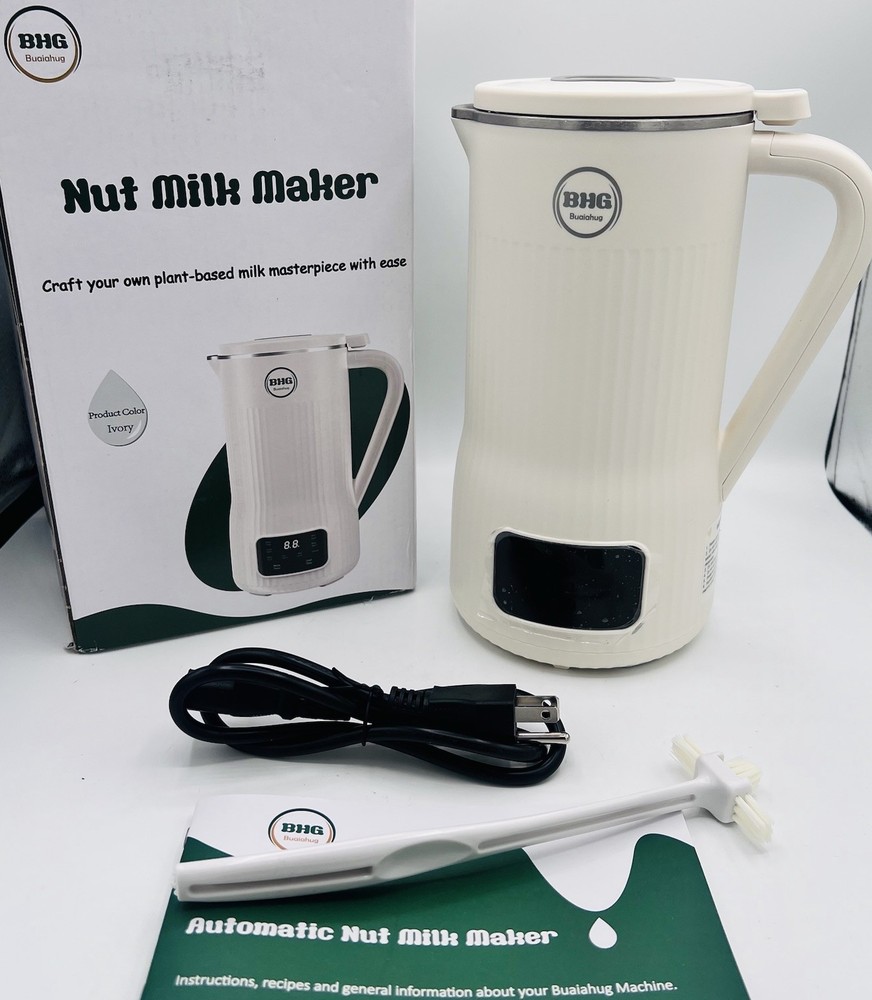 20oz Nut Milk Maker Machine ~ Multi-Functional Automatic w/ 10 Blades