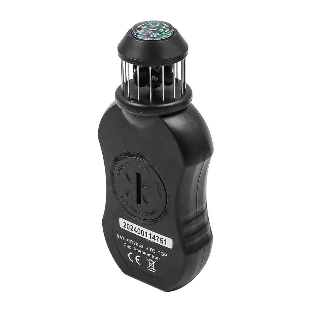 Digital Anemometer, Multifunction Anemometer, HP876 Handheld Wind Meter 0.742 m/s...