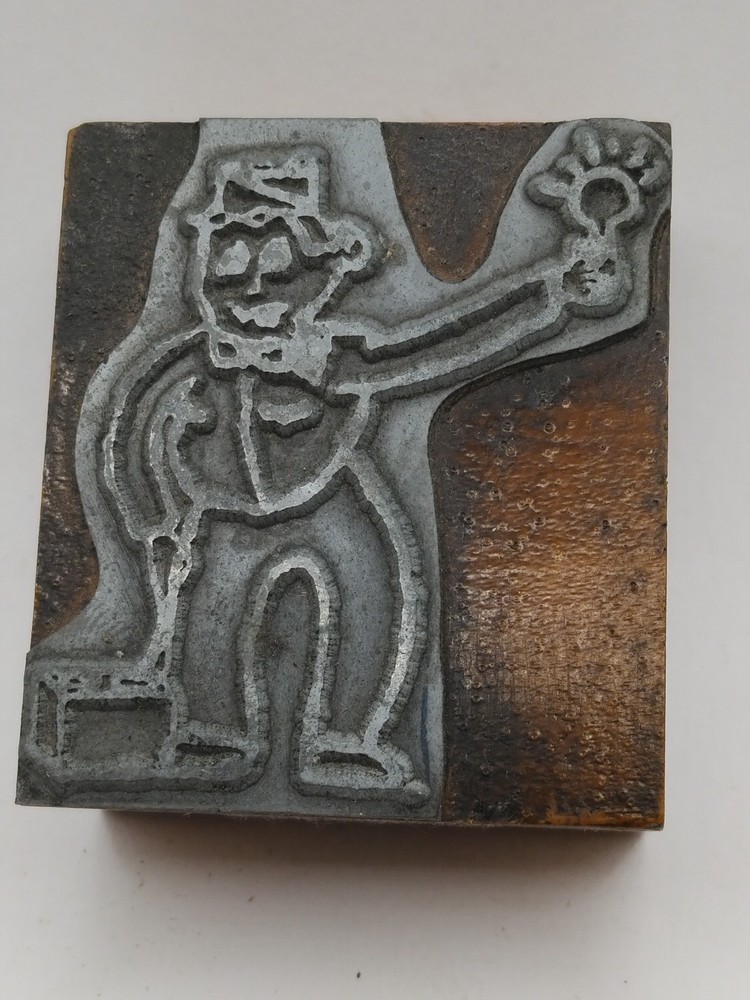 Printing Letterpress Printers Block Fixing Light Bulb