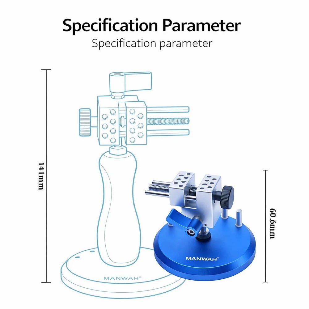 Multi-functional Vise Tool Model Painting Handheld Stationary Clamp Holder