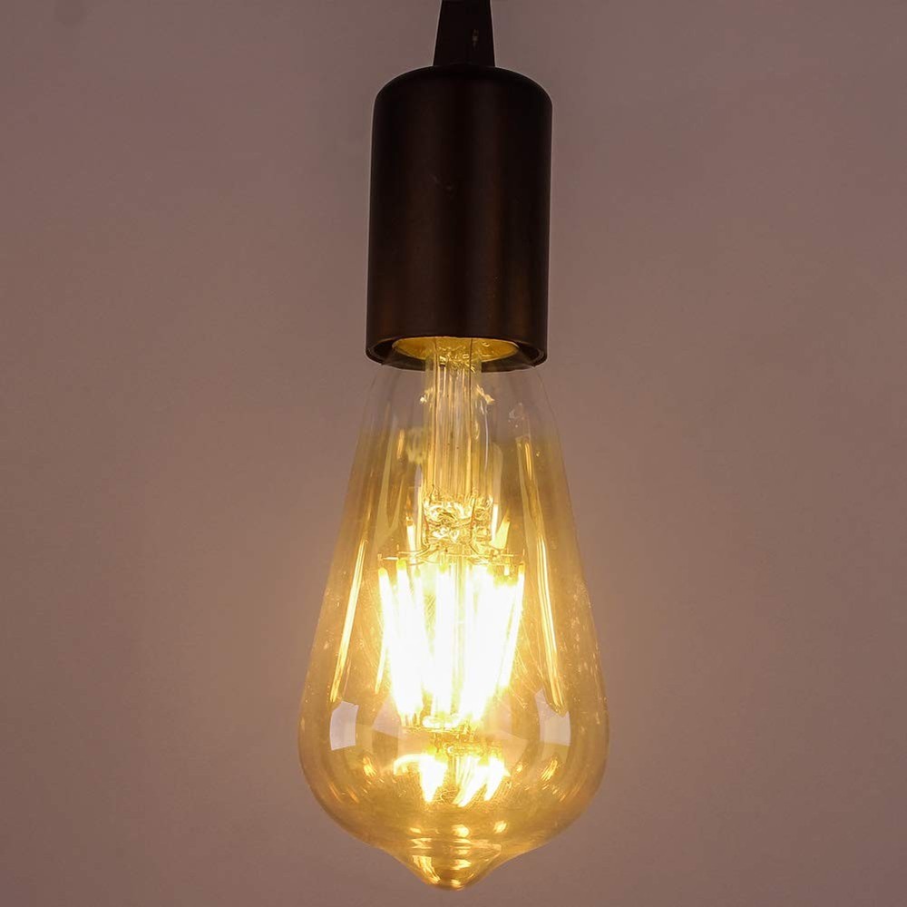 8-Light Spider Pendant Chandelier, Adjustable 48.4" Cords, E26 Sockets, Black...