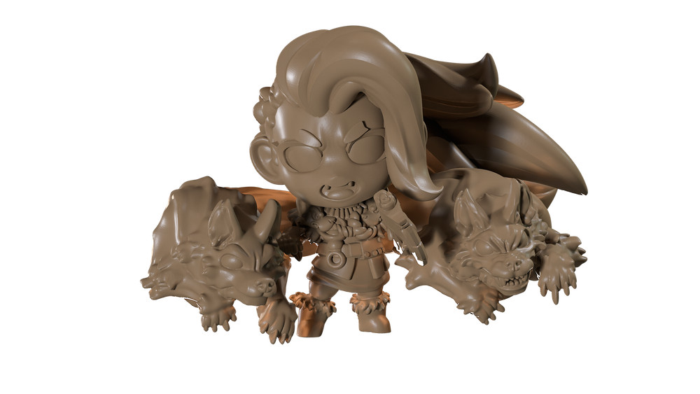 Capsule Chibi - Wulven Summoner