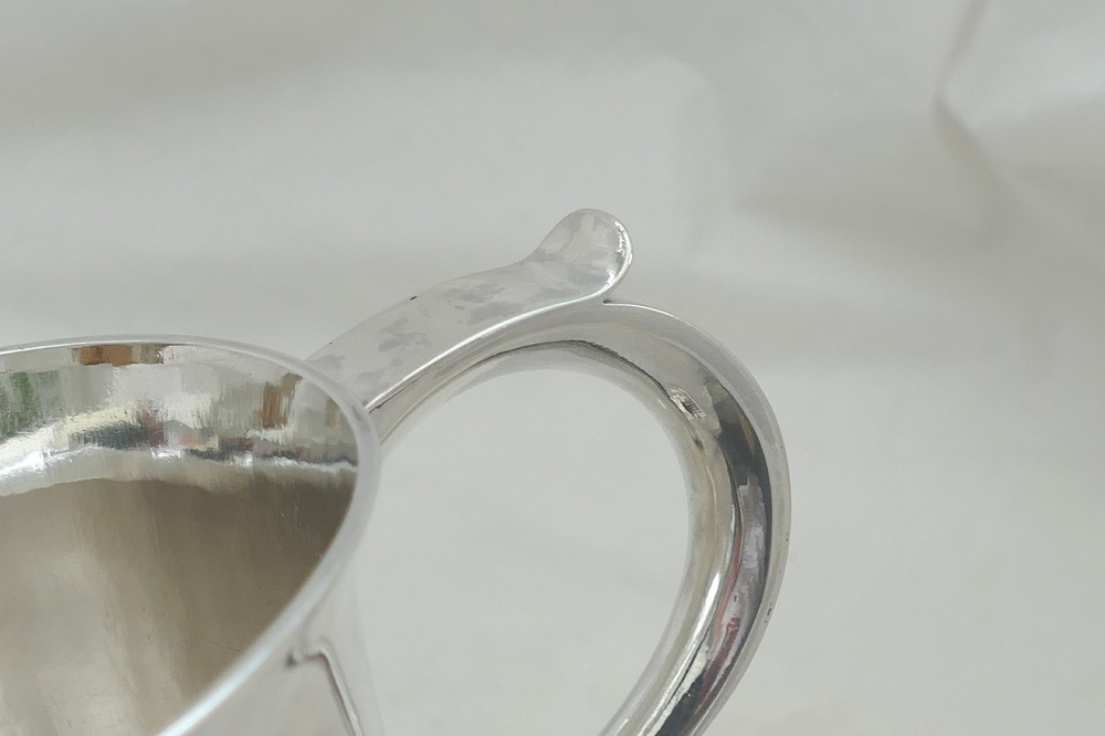 RARE GEORGE III HM STERLING SILVER 2 HANDLED CUP 1802