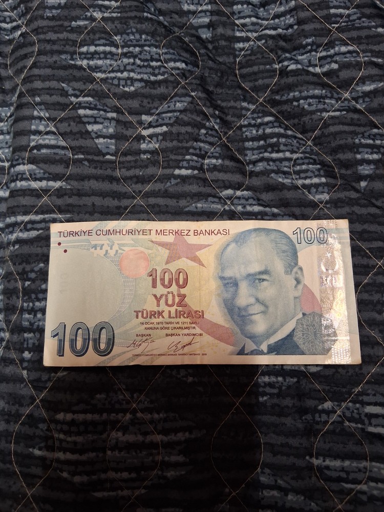 Turkish Lira Banknotes 265 Lira