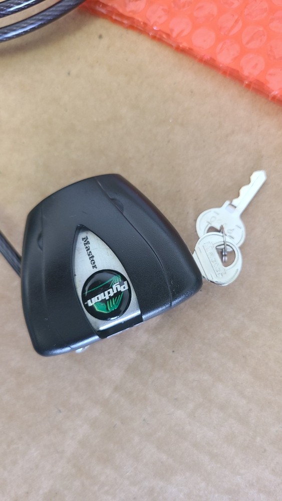 Python Cable Lock for Trail Camera Outdoor Equipment Locking Security Adjustable