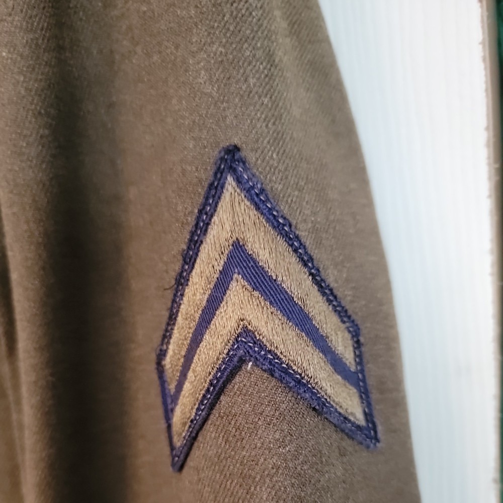 WW2 Occupation US Army EM Ike Jacket, Army Service Forces