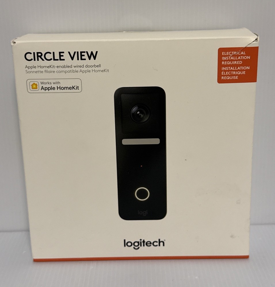 Logitech Circle View Wired Smart Doorbell/Read