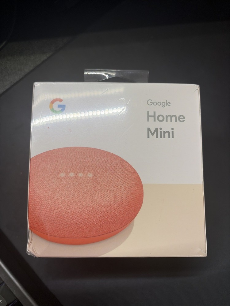 Google Home Mini Smart Assistant - Coral