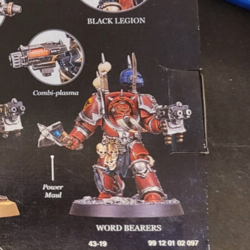 Chaos Terminator w/ Maul Combi Weapon Chain Axe 40K Space Marines Terminators