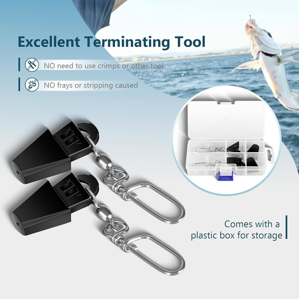 For Downrigger, Reduce Shock 2-Pack 2250141 Line Terminator Downrigger Accessory