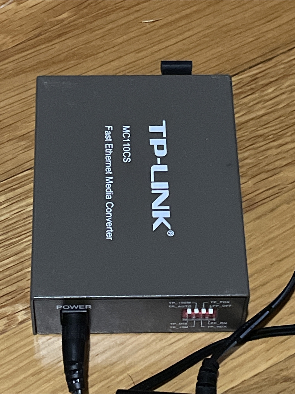 TP-Link MC110CS - 10/100 Mbps Single Mode Media Converter - Open Box