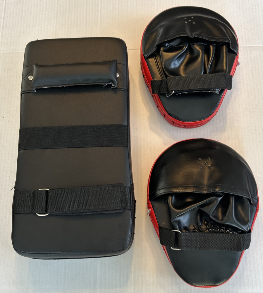 Odoland Punching Mitts Kick Pack Set, Boxing Mitts Focus