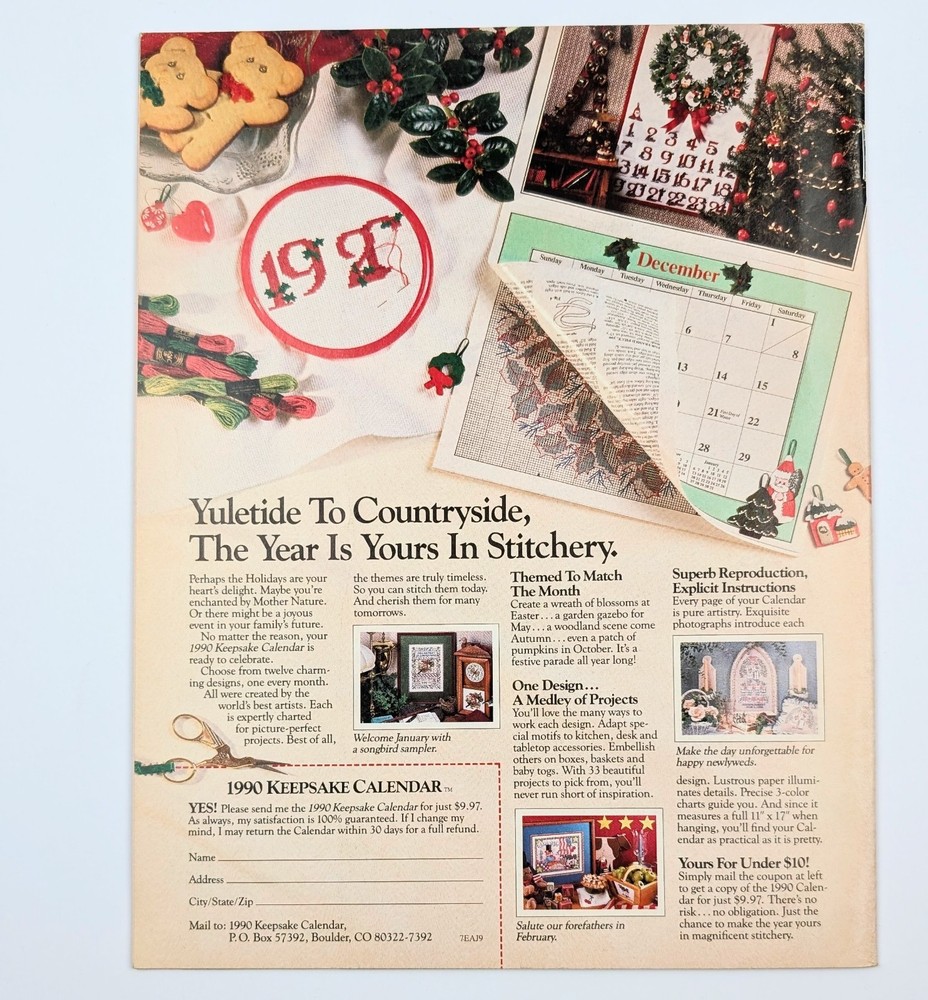 CrossQuick Magazine-Aug/Sep 1989-Vol 1, No 6-Patterns, Instructions, Patterns