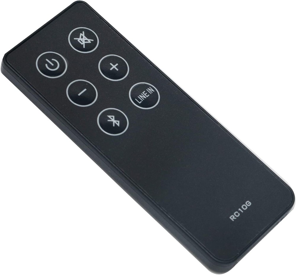 RC10G Replacement Remote Commander fit for Edifier Bookshelf Speaker Black
