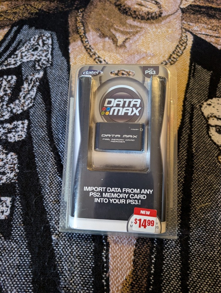 Datel Data Max PlayStation 2 Memory Card Reader USB - PS2 Memory to PS3