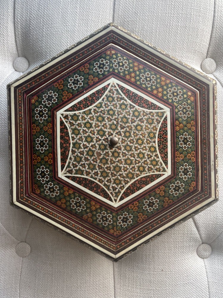 Persian marquetry Handmade decoration