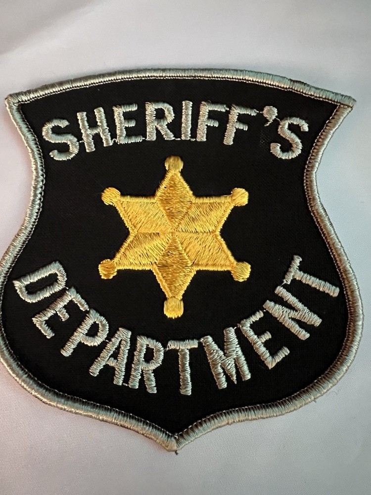 SHERIFF’S DEPT DEPARTMENT SHOULDER PATCH No State