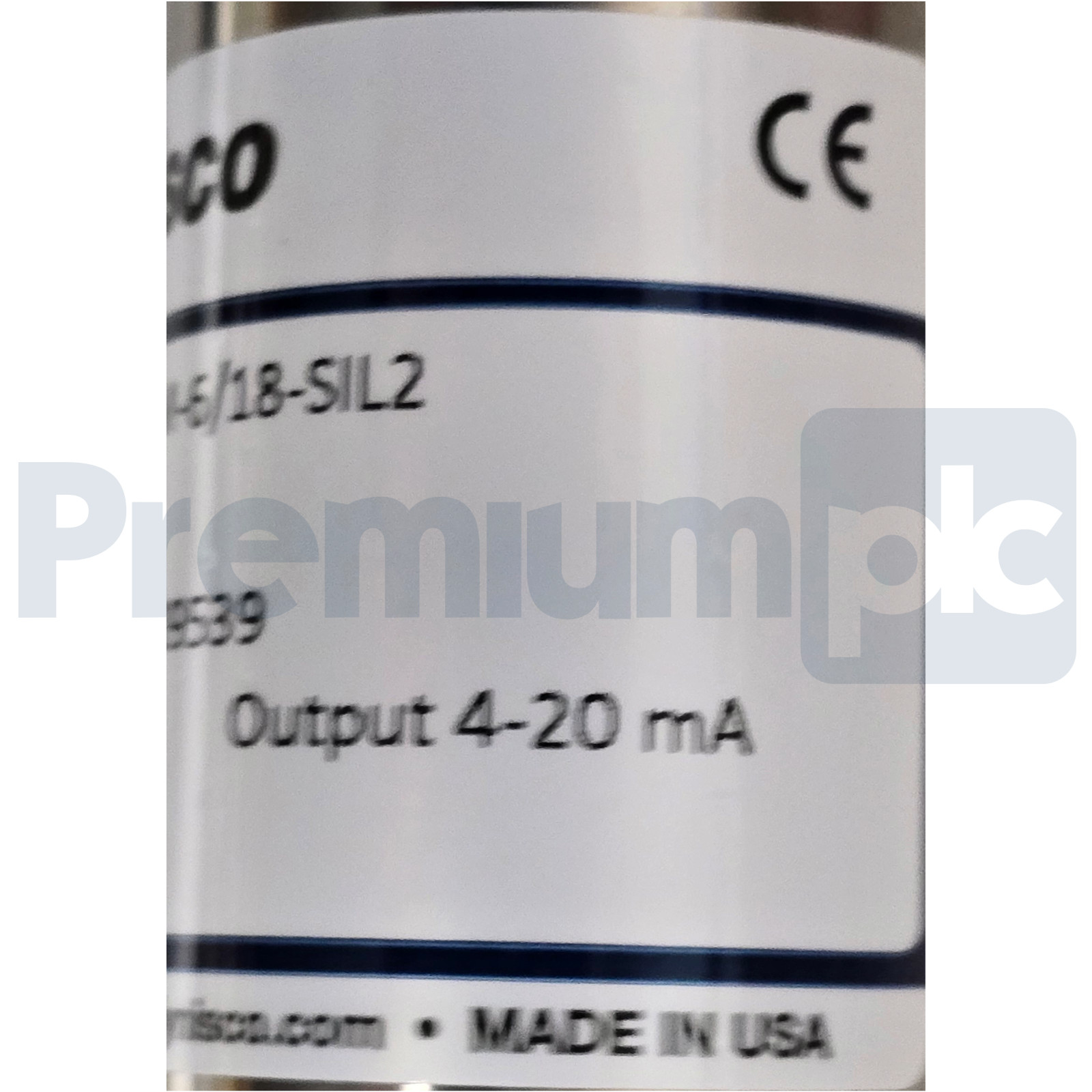 Dynisco PT4624-5M-6/18-SIL2 PT46X4 Pressure Sensor w/SIL2 0-5000psi 4-20mA NSMP