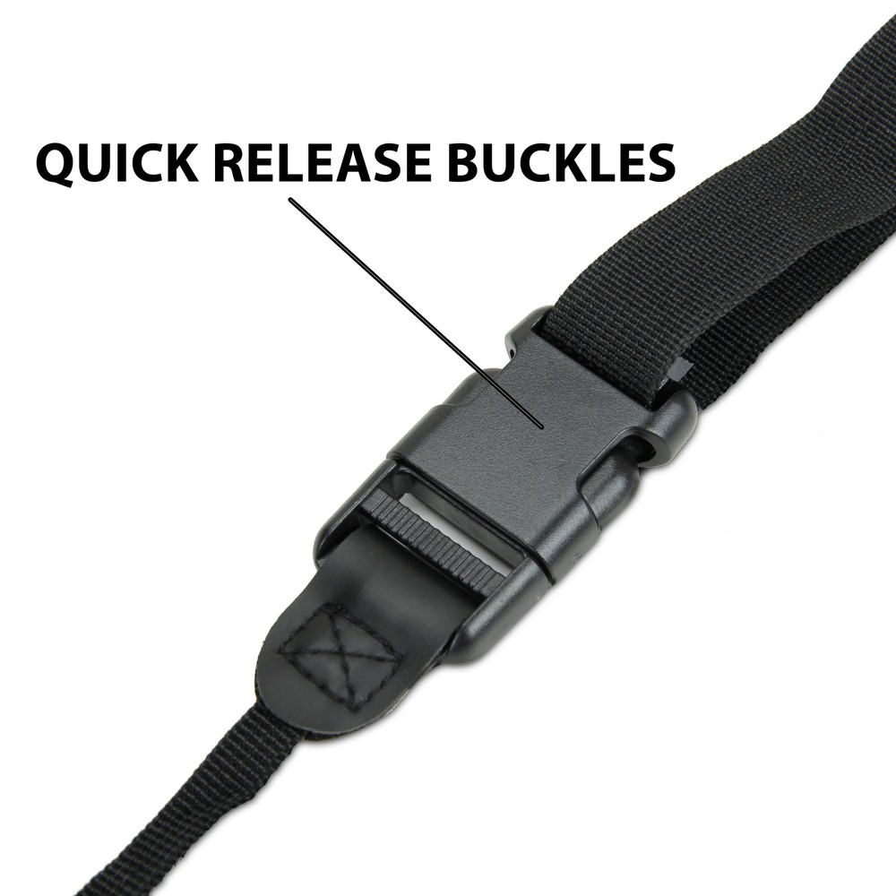 Universally Compatible Digital Camera Harness with Key Ring Attachment