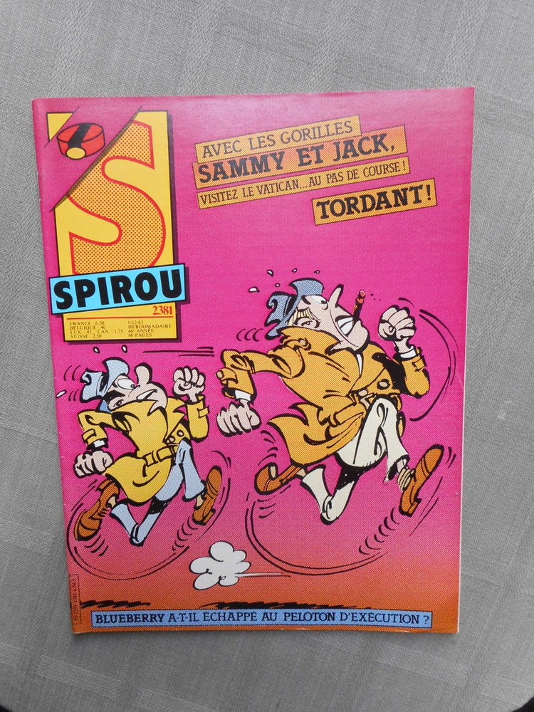 Spirou Weekly No. 2381 1983 TBE Complete