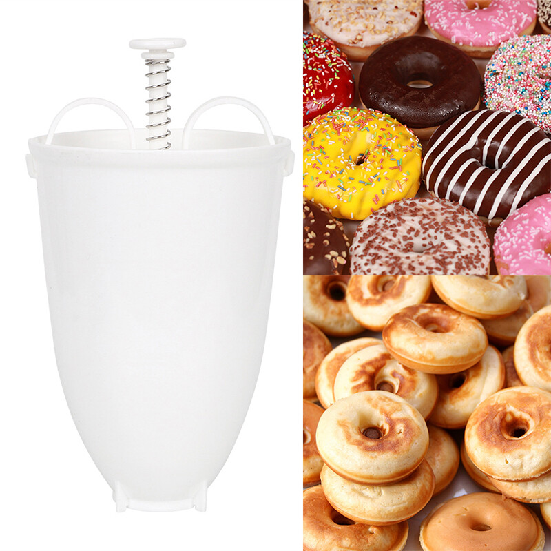 Doughnut Maker Batter Dispenser Plastic For Donut Cake DIY Baking Tools Maker