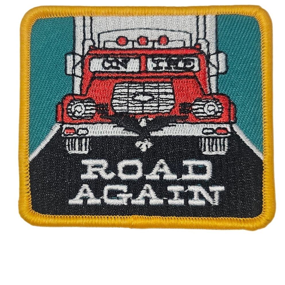 On The Road Again Iron-On Patch