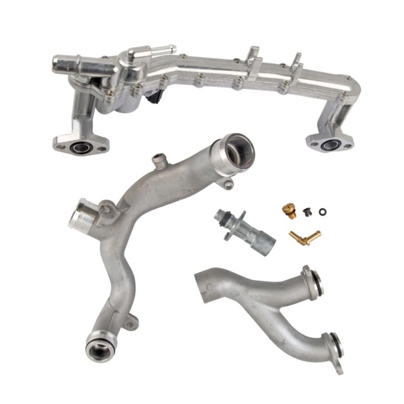 Upgraded Metal Coolant Water Pipe System Kit For Land Rover Jaguar 5.0L