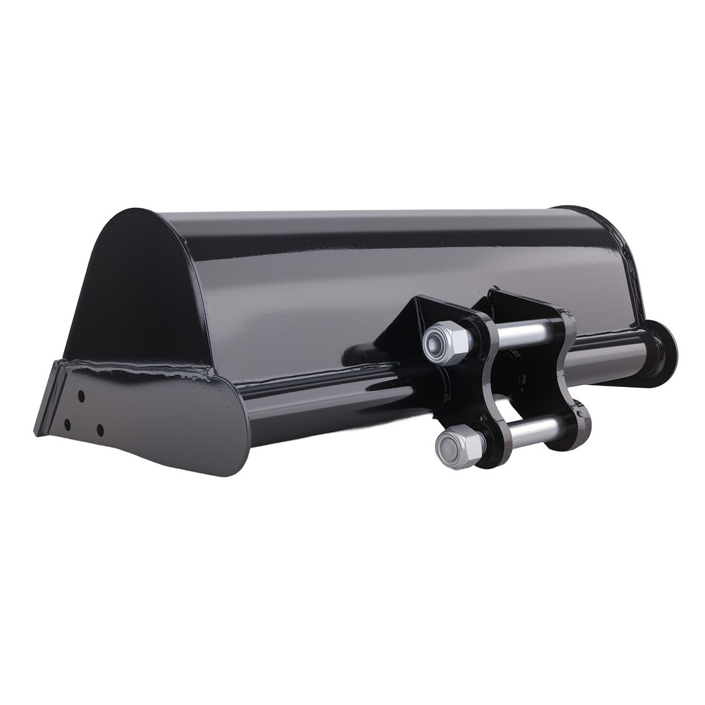 Plain Bucket 600mm Excavator Attachment with Double Hinge Pins Construction