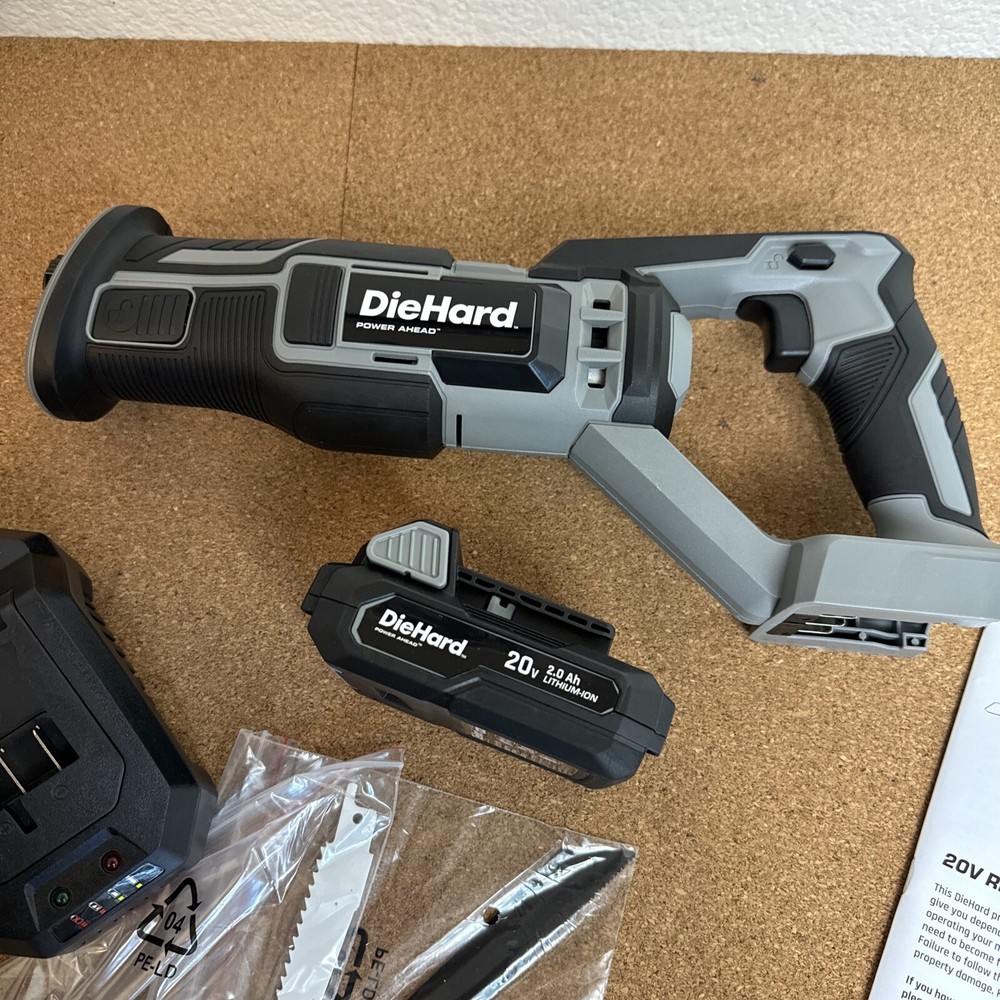 DieHard DH80006 Reciprocating Saw, 20V