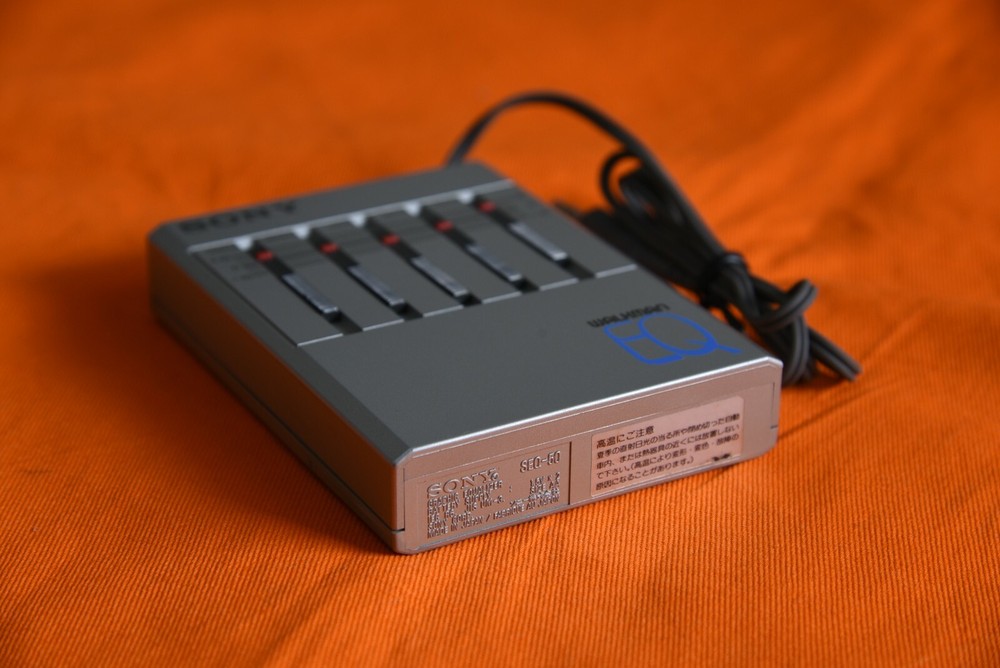 Sony Seq-50 Walkman EQ Stereo Graphic Equalizer