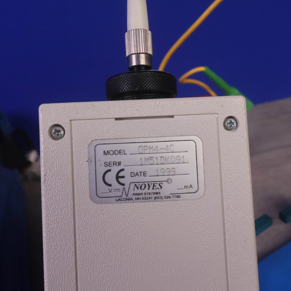 Noyes OPM4-4C Optical Power Meter Unit w/ Case