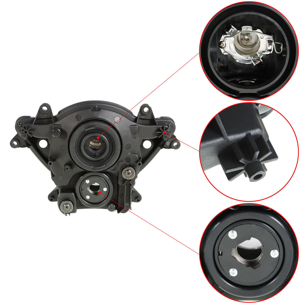 Headlamp Headlight Assembly New For Suzuki 2006 2007 GSX-R GSXR600 GSXR750 K6