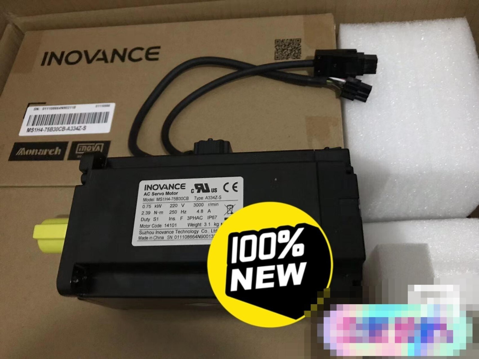 1PC MS1H4-75B30CB-A334Z-S MS1H475B30CBA334ZS servo motor New Expedited Shipping