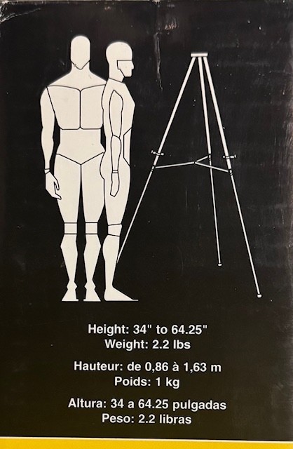 Boone Aluminum Easel Model 3500
