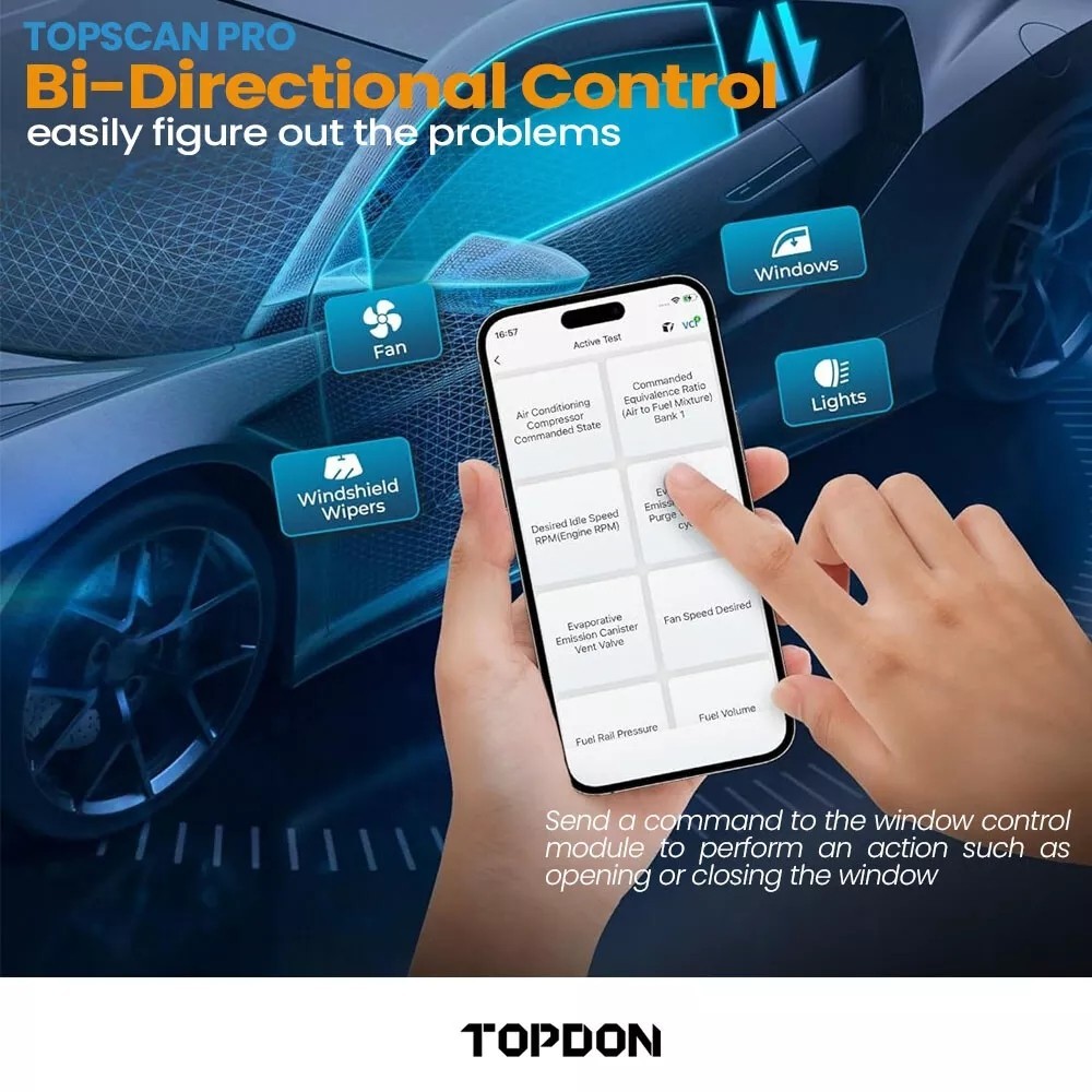 2025 NEW TOPDON PRO Car Key Coding Pin Code Reader All Key Lost Programming Tool