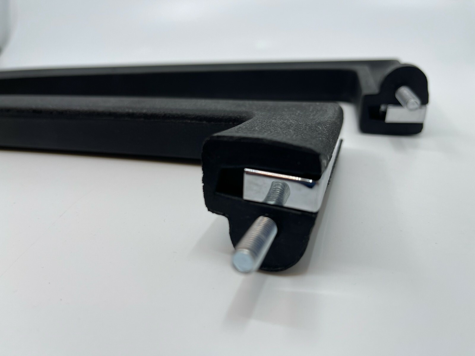 2 pcs Pair Door Pocket Upper Trim Assembly w/ Chrome Trim for Porsche 911 68-73