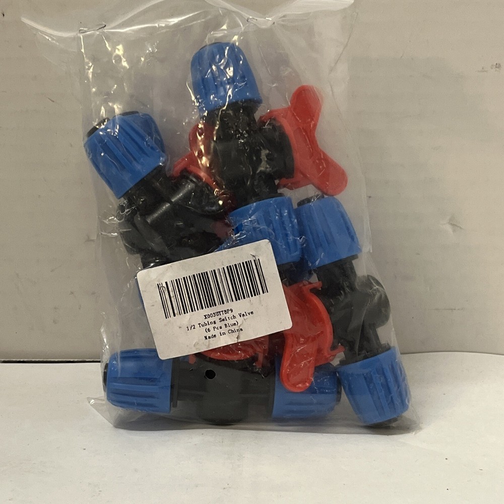 1/2 Tubing Switch Valve 6 Pack