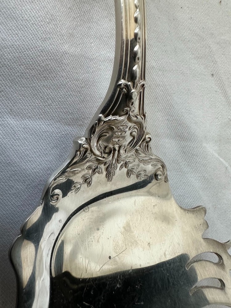 REED & BARTON FRANCIS I Sterling Silver Anniversary PASTA/SPAGHETTI SERVER