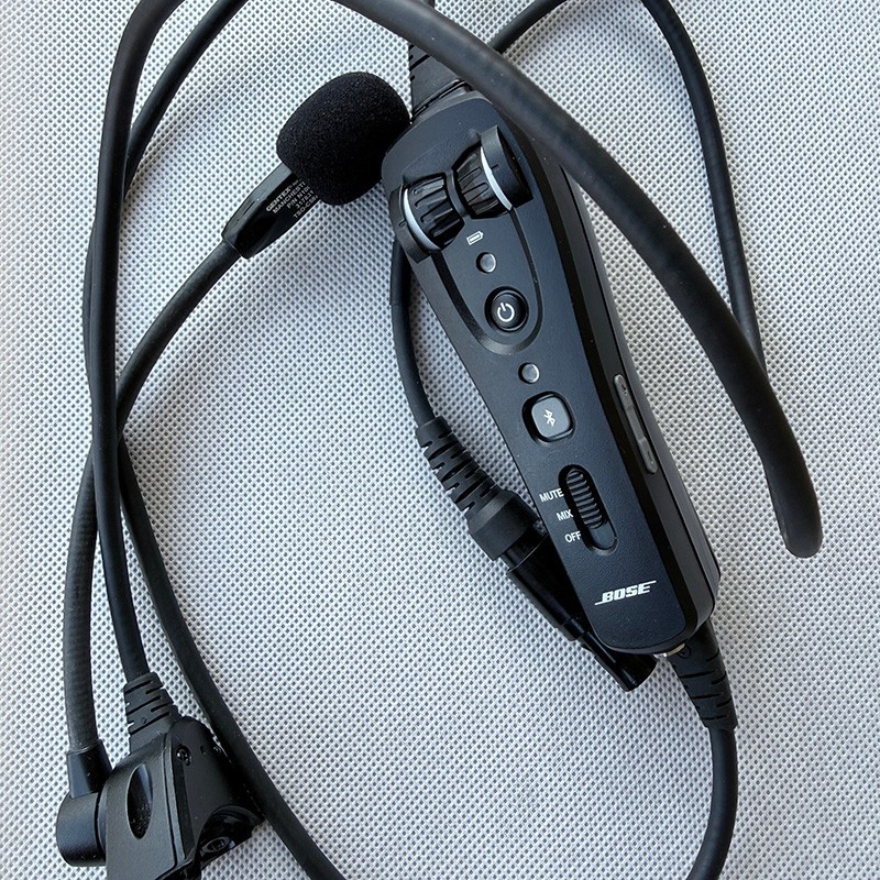 Bose A20 Bluetooth Control Module +Triple Cable + Mic + Lemo 6 Pin Plug Adapter